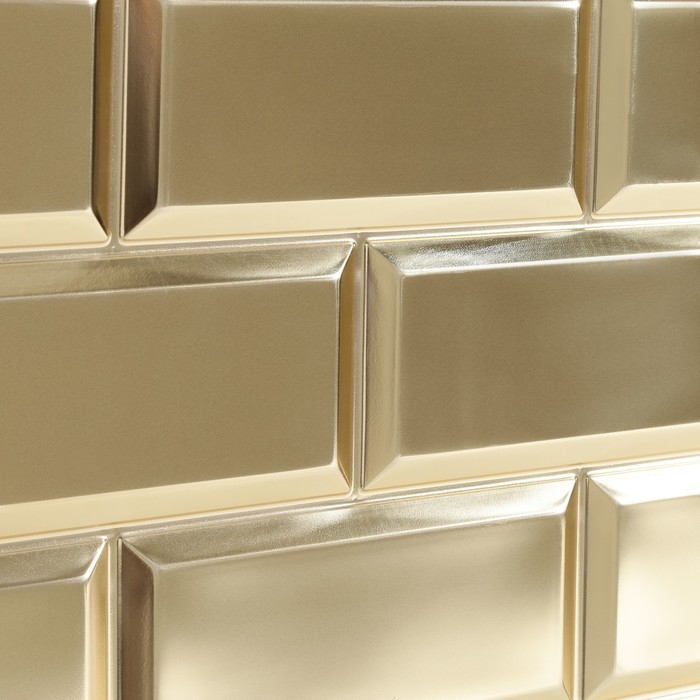 Панель ПВХ Плитка ГЛЯНЦЕВЫЙ ХРОМ 962х484 мм Панель ПВХ Плитка ГЛЯНЦЕВЫЙ ХРОМ 962х484 мм