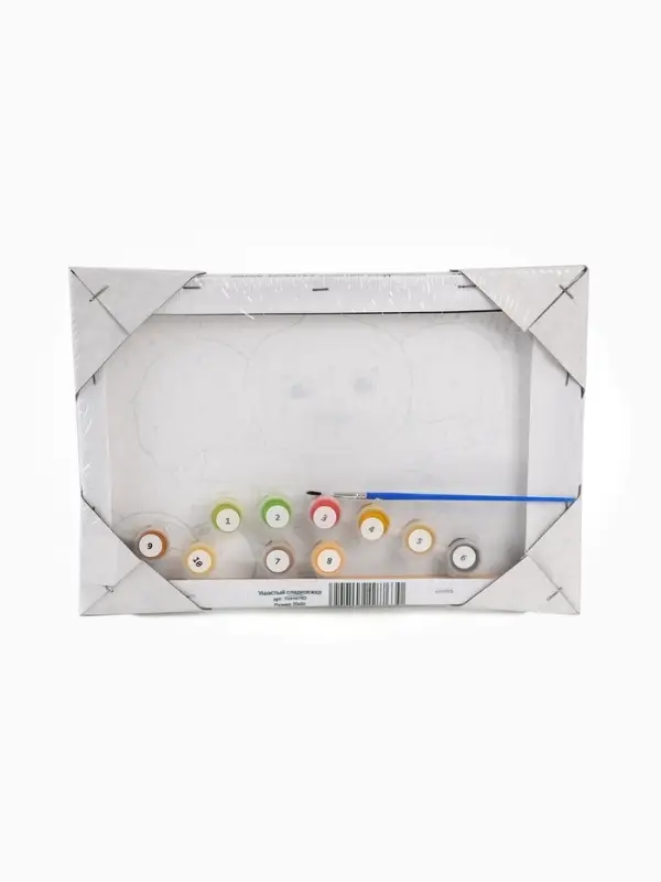 Картина по номерам с подрамником &laquo;Чебурашка и апельсины&raquo;, 20&times;30 см