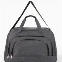 Сумка дор Отдых, 53*23*34, отд на молнии, 2н/кармана, дл ремень, серый