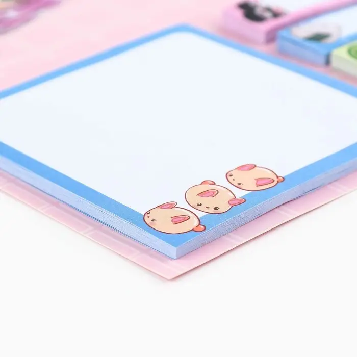 Стикеры &laquo;Аниме девочка&raquo;, 5 блоков, 30 л.