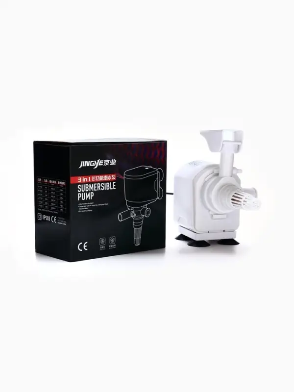 Помпа аквариумная JINGYE JY-1800, 1800 л/ч, 25 Вт, высота подъема воды 1.8 м