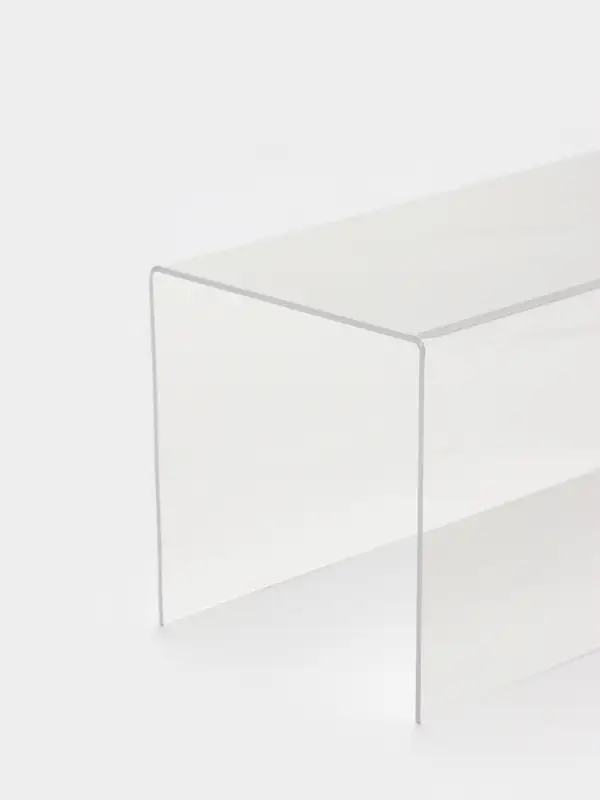 Подставка ступенька одинарная, 20&times;10&times;10 см, оргстекло 2 мм