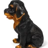 Копилка для денег &laquo;Щенок Ротвейлера&raquo;, полистоун, 23&times;19&times;28 см