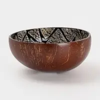 Чаша &laquo;Щербет&raquo;, 14&times;14&times;6 см, кокос