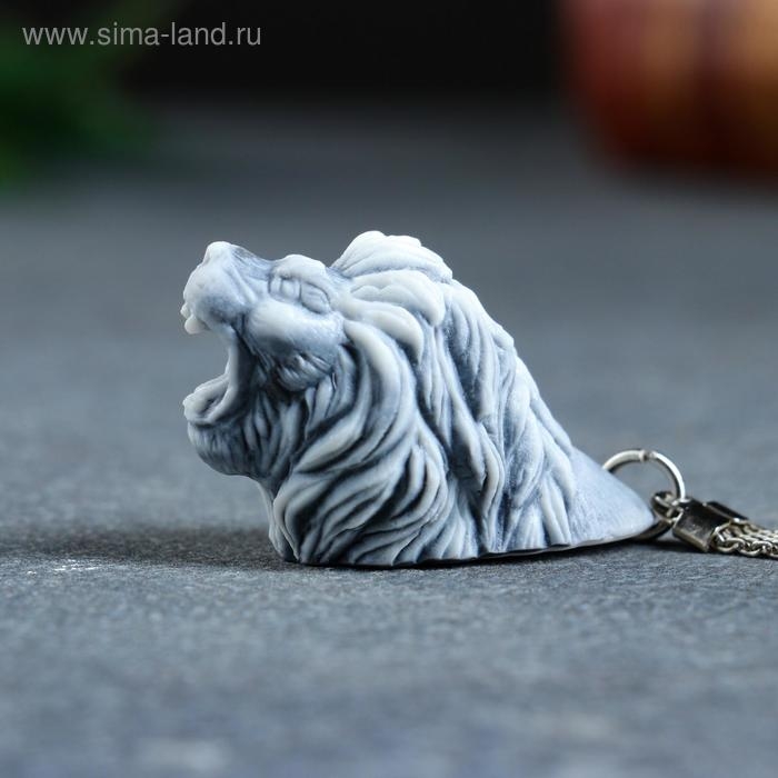 Брелок  Брелок "Голова льва" 4,5см