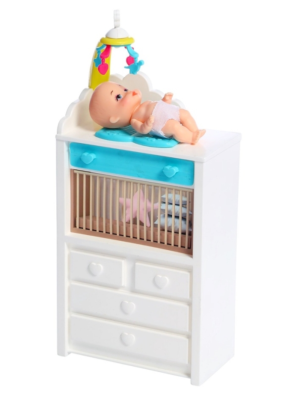 Кукла-модель "Счастливая мамочка" с аксессуарами