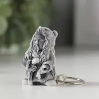 Брелок "Шаман в шкуре медведя" маленький, 4,1см