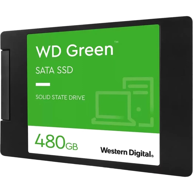 SSD накопитель WD Green 480Gb 2.5 SATA III  (WDS480G3G0A)