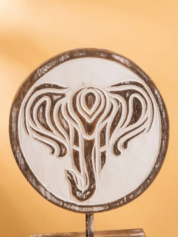 Сувенир на подставке Сувенир на подставке "Голова слона" дерево 25х10х32 см