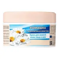 Крем для лица B.J.Bio Spa ромашка + коллаген и эластин, 200 мл