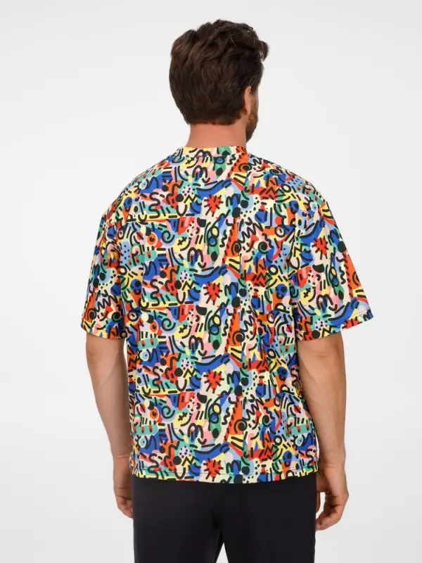 Футболка из бифлекса Morfiss с полной запечаткой на заказ, размер XS/S