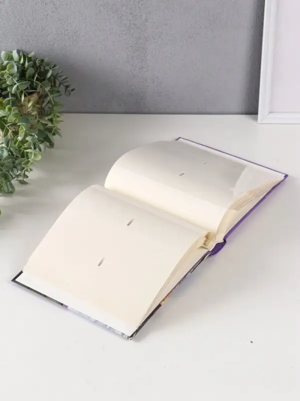 Фотоальбом 200 фото 10X15см, "Синяя дверь",бум.карм.с мемо, книжн. пер-т