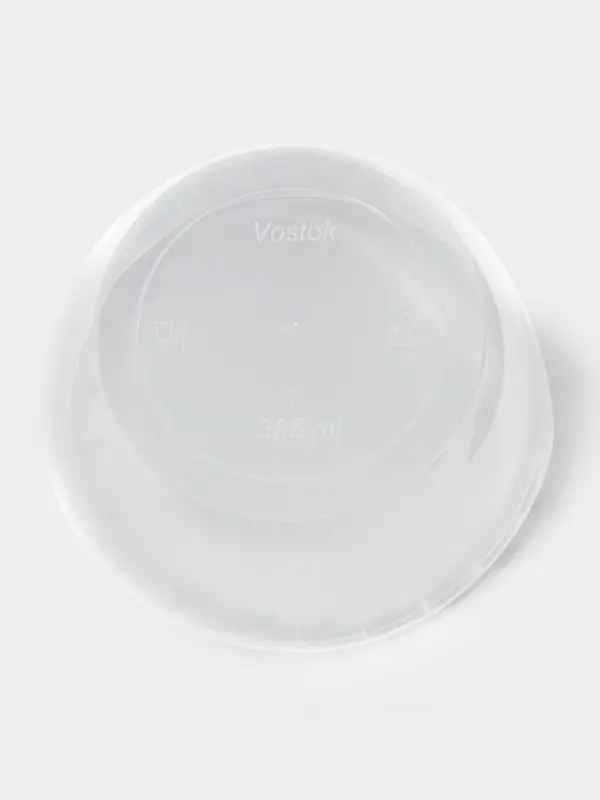 Банка Банка "Супница" прозрачная 365 мл с крышкой