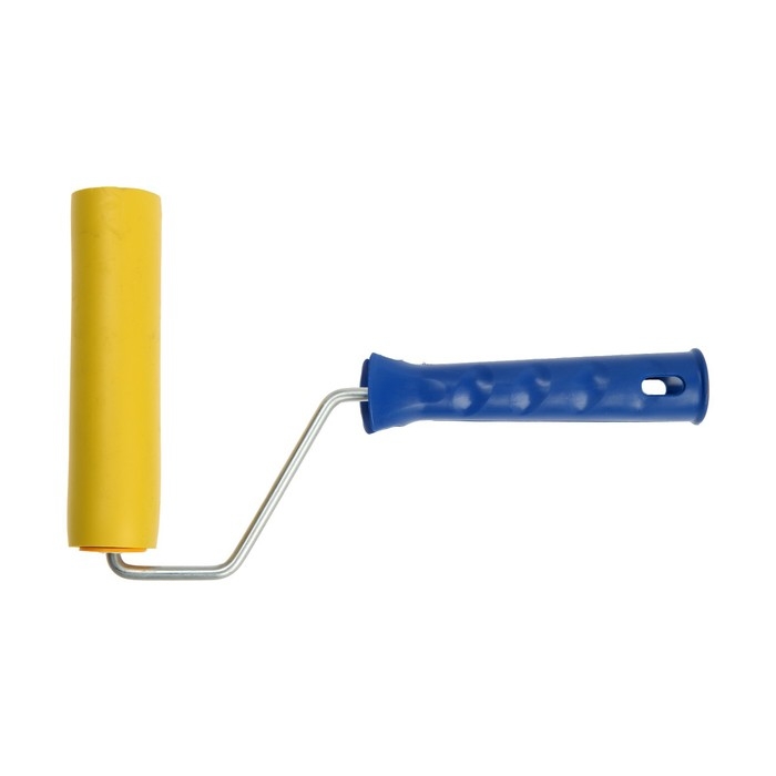 Валик прижимной ТУНДРА, резина, 150 мм, рукоятка d=6 мм Валик прижимной ТУНДРА, резина, 150 мм, рукоятка d=6 мм