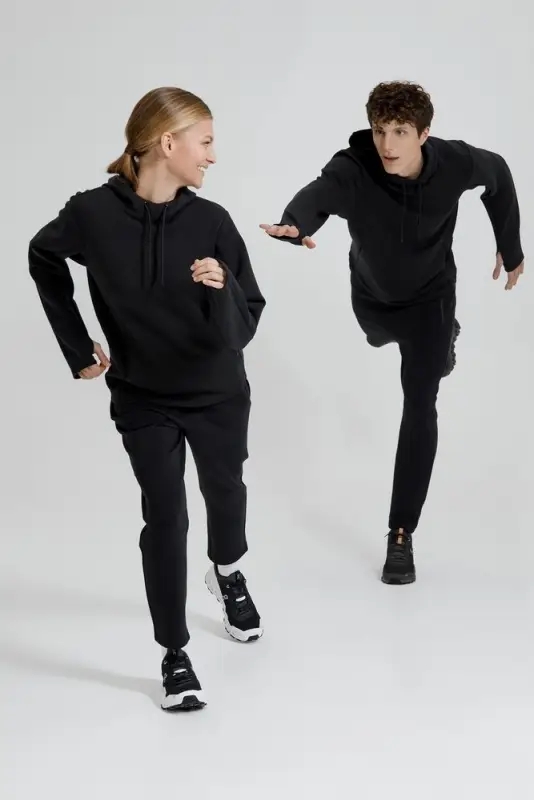 Худи унисекс Begi, черное, размер XS Худи унисекс Begi, черное, размер XS