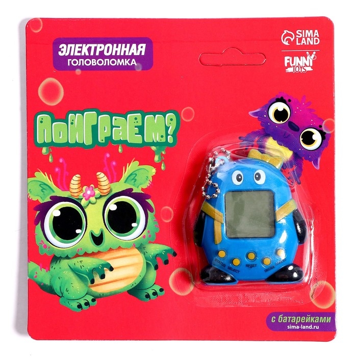 Электронная игра «Поиграем?»,168 персонажей, цвета МИКС, на блистере Электронная игра «Поиграем?»,168 персонажей, цвета МИКС, на блистере