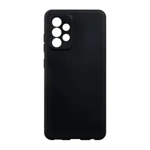 Чехол для Samsung A52 TPU 1.0mm матовый черный