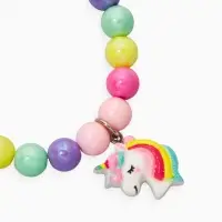 Браслет детский набор 3 шт. "Выбражулька" единорог, силиконовый, разноцветный