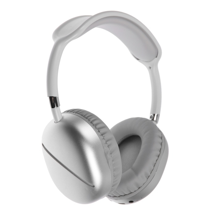 Наушники AKZ MAX10, беспроводные, полноразмерные,  микрофон, подсветка, белые Наушники AKZ MAX10, беспроводные, полноразмерные,  микрофон, подсветка, белые