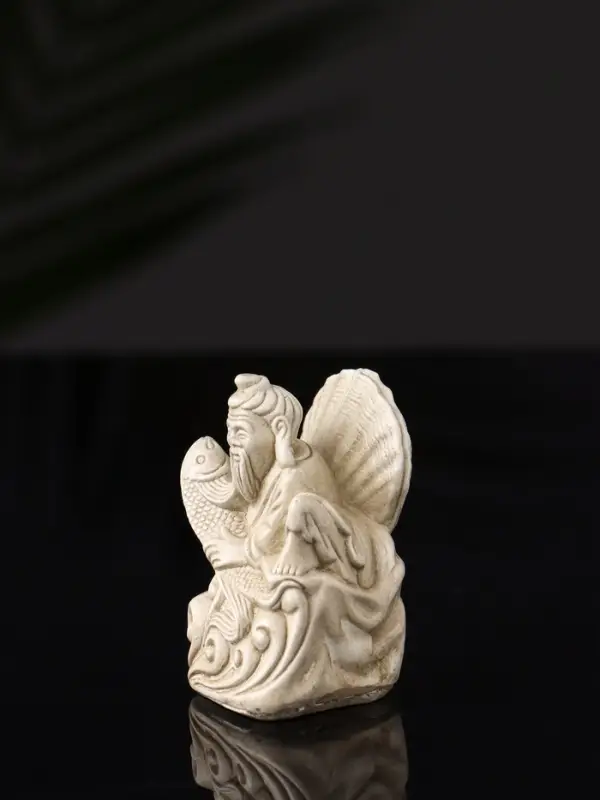 Набор фигурок &laquo;Нэцкэ&raquo;, 5 шт., 20&times;10&times;7 см, бежевый