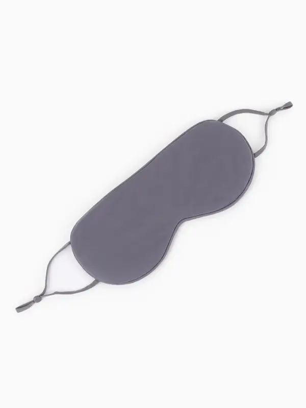 Маска для сна нейлон 22*10*1см с регул резинкой на уши серый накл ОТ Маска для сна нейлон 22*10*1см с регул резинкой на уши серый накл ОТ