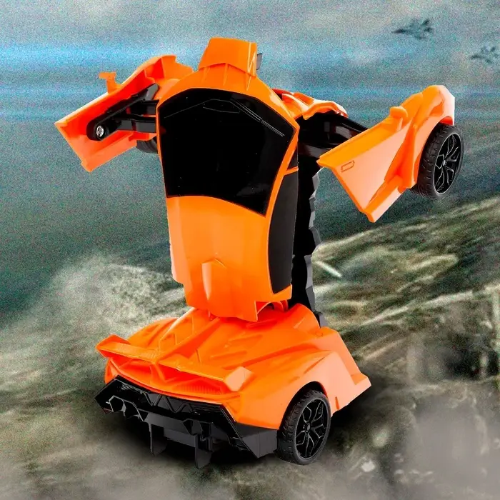 Робот инерционный &laquo;Автобот&raquo;, трансформируется при столкновении, цвета МИКС