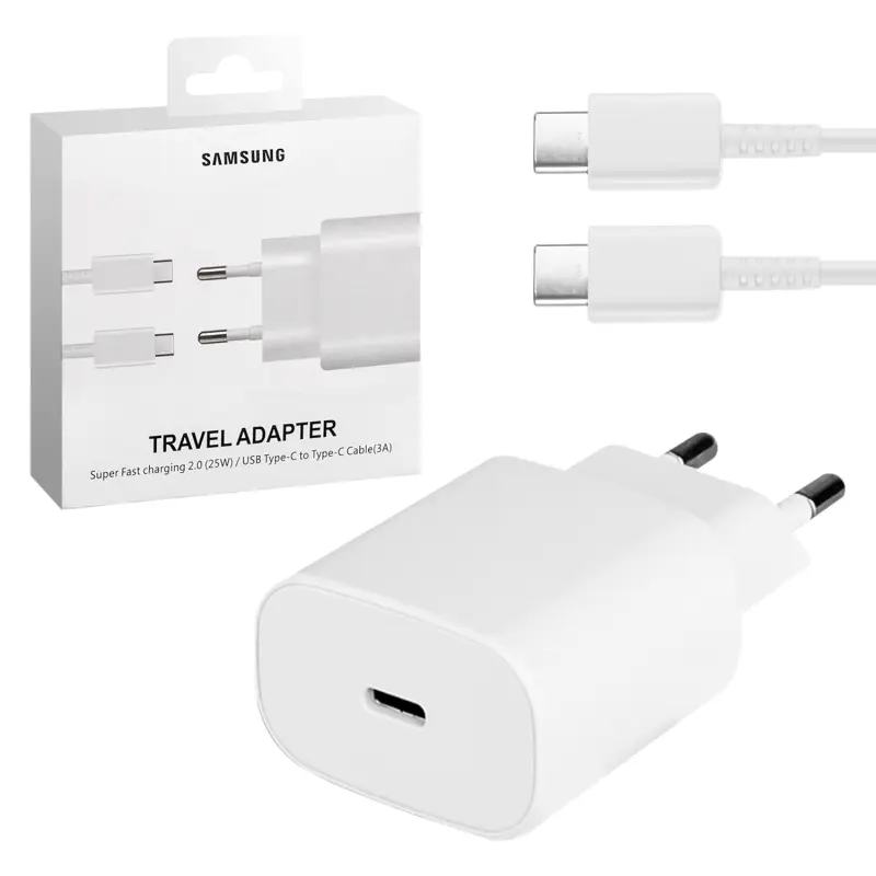 *СЗУ Type-C Samsung Note 10 Super PD Fast Charging Set белое (120шт/кор) *СЗУ Type-C Samsung Note 10 Super PD Fast Charging Set белое (120шт/кор)
