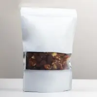 Пакет дой-пак, матовый, белый с окном, 14 х 20 х 4 см Пакет дой-пак, матовый, белый с окном, 14 х 20 х 4 см