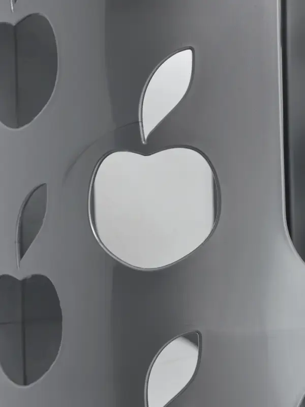 Корзина для пакетов Darel plastic &laquo;Яблоко&raquo;, пластик, 16&times;13.5&times;37.5 см, МИКС