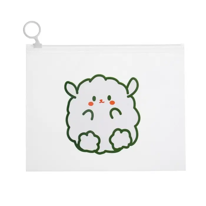 Папка на молнии А5 "Зверушки", МИКС