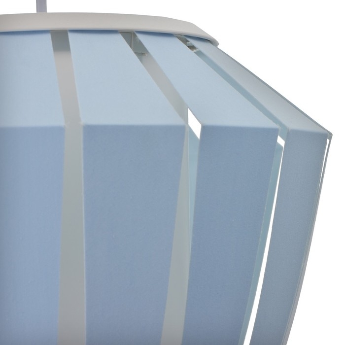 Светильник BayerLux 1674/1BL E27 40Вт светло-голубой 29х29х25-125 см
