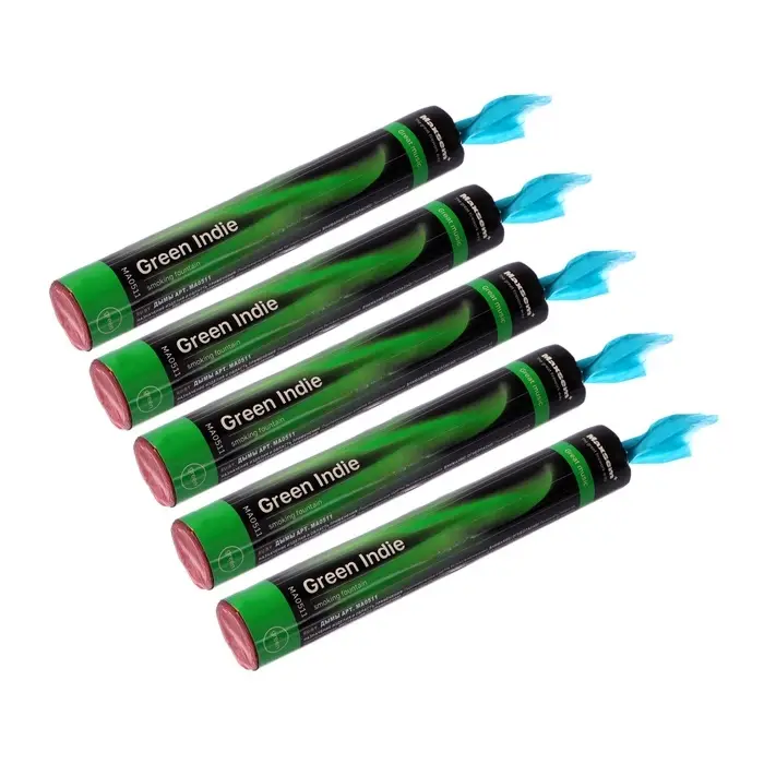 Цветной дым зелёный, 0.8 дюйм, ОПТИ, средняя интенсивность, 60 сек