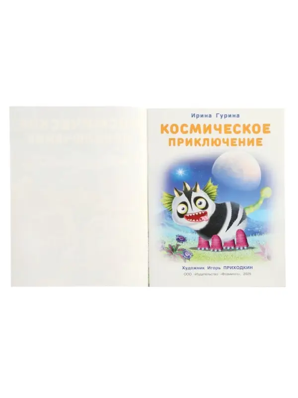 Книга Книга "Космическое приключение", 16 стр, Гурина И. В.