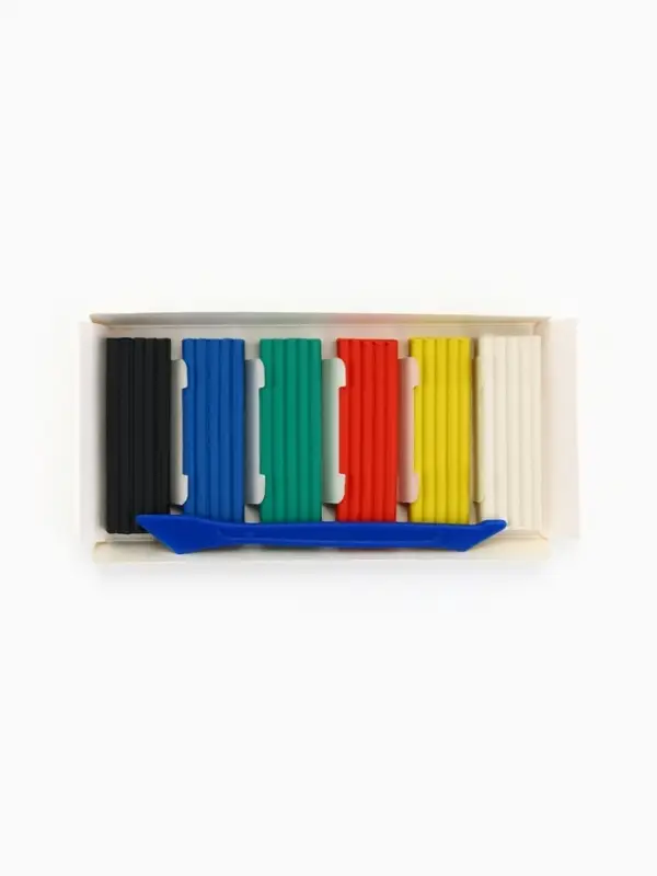 Пластилин 6 цветов, 120 г