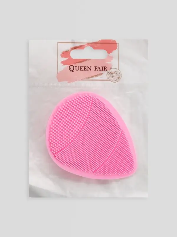 Щётка для умывания &laquo;Капля&raquo; на присоске, 9&times;7 см, МИКС