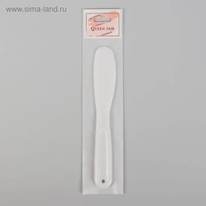 Шпатель для депиляции, 18.5 см, белый Шпатель для депиляции, 18.5 см, белый