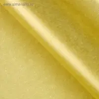 Бумага упаковочная тишью, золотая, 50 см × 66 см