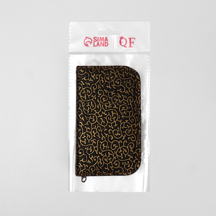 Набор маникюрный, 10 предметов, в футляре, цвет коричневый Набор маникюрный, 10 предметов, в футляре, цвет коричневый