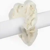 Резинка для волос «Цветы» бежевая, Принцессы Резинка для волос «Цветы» бежевая, Принцессы