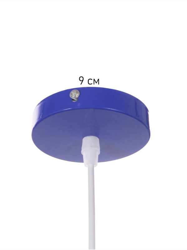 Светильник Richard 1х40Вт Е27 пр-1м синий 32,5х32,5х27см Светильник Richard 1х40Вт Е27 пр-1м синий 32,5х32,5х27см