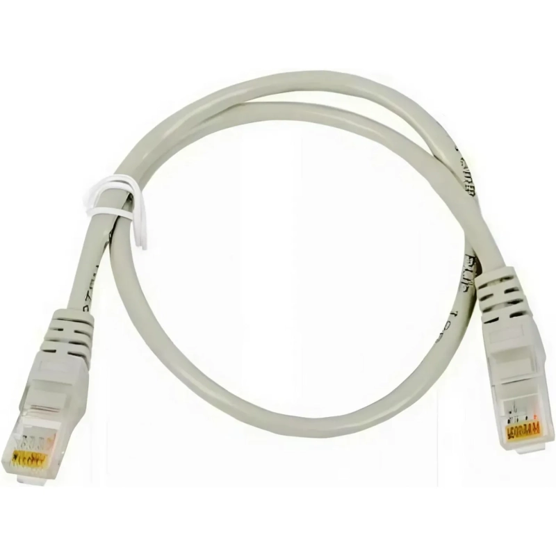 Патч-корд ExeGate UTP-RJ45-RJ45-C6-CU-0,5M-GY, cat.6, 0.5м <EX282002RUS
