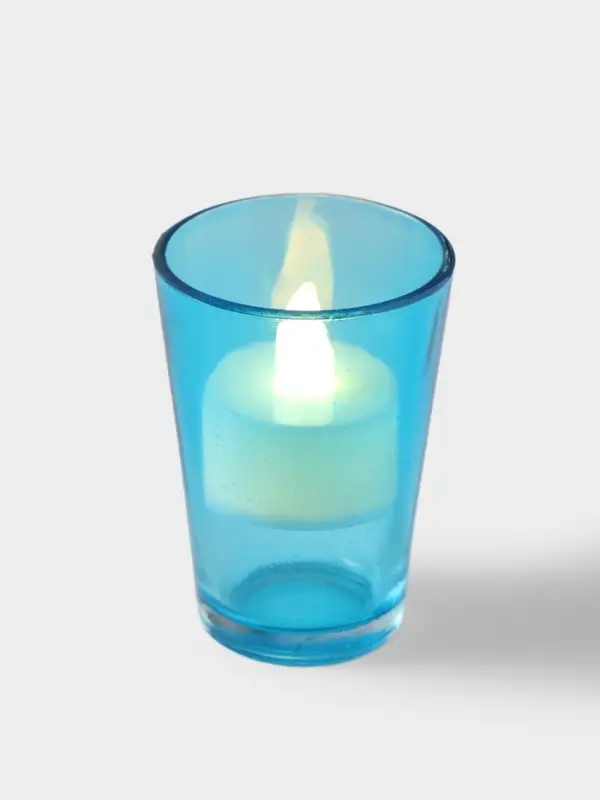 Подсвечник для чайной свечи, 5.5&times;5.5&times;7.8 см, МИКС