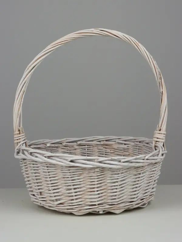 Корзина  (ива): 34х34х14, 1 шт., белый