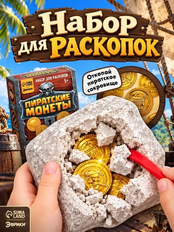 Раскопки &laquo;Пиратские монеты&raquo;