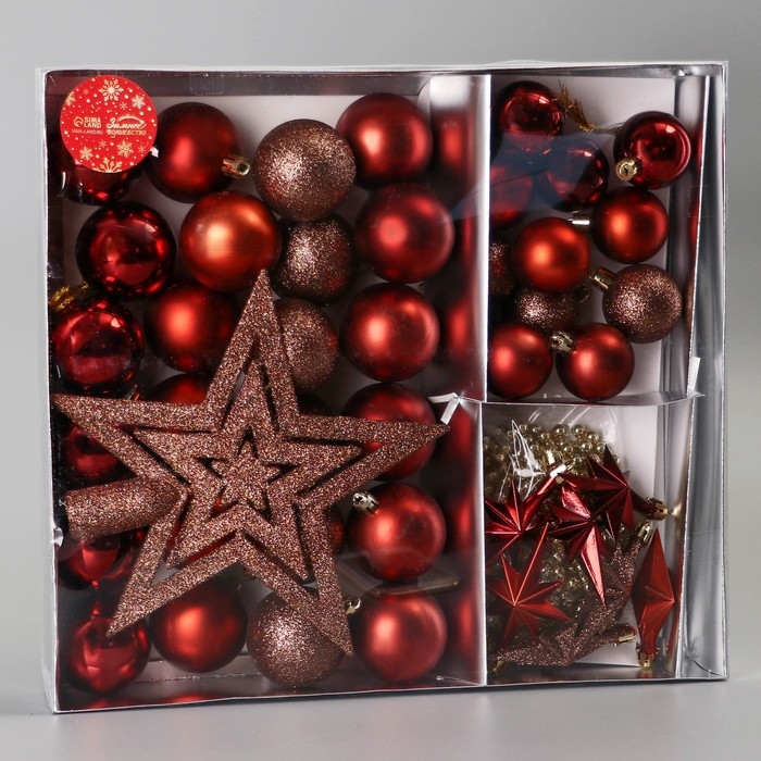 Набор украшений пластик 45 шт Набор украшений пластик 45 шт "Андромеда" грация, микс