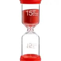 Часы песочные Happy time, на 15 минут, 12.5&times;4 см