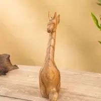 Сувенир "Жирафик" дерево Пиннис, 12х6х25 см, цв. коричневый Сувенир "Жирафик" дерево Пиннис, 12х6х25 см, цв. коричневый