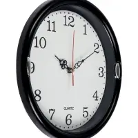 Часы настенные &laquo;Соломон&raquo;, d=23 см, плавный ход, чёрные