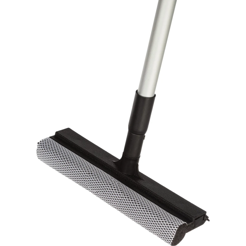 Швабра для мытья окон губка+сгон 25см+ телеск.ручка 120см