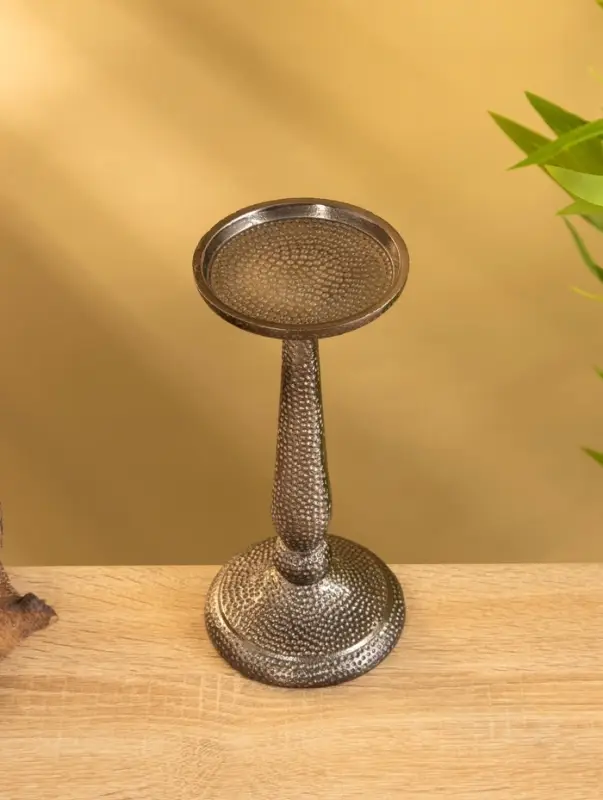 Подсвечник «Нью-Дели», 22 см, алюминий, бронза